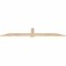 Ekena Millwork Eugene Smooth Timber Gable Bracket, Douglas Fir, 72"W x 12"H x 1 1/2"D x 3 1/2"F, 4/12 Pitch GBW072X12X0204EUG00SDF - alternate 3